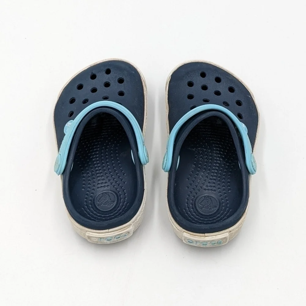 Crocs Blue Sandal Water Shoe 4T 5T